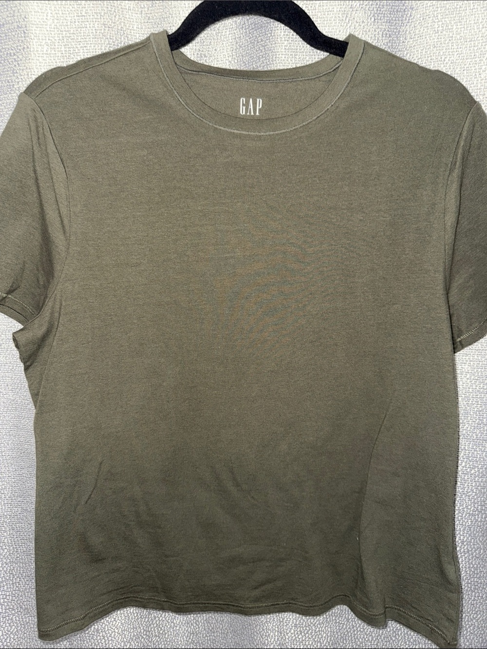 GAP Olive Short Sleeve Crew T-Shirt